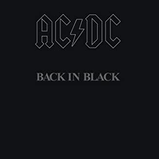 AC/DC Back in Black album cover