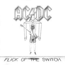 AC/DC Flick of the Switch album cover