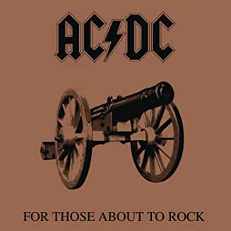 AC/DC For Those About to Rock album cover
