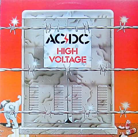 AC/DC High Voltage album cover