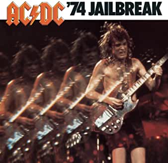 AC/DC '74 Jailbreak album cover