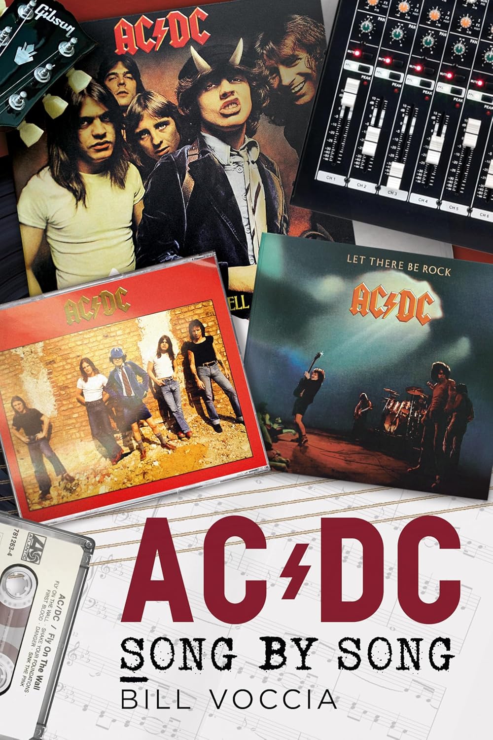 AC/DC Song by Song book cover by Bill Voccia